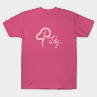 July Coral Blush Ram T-Shirt